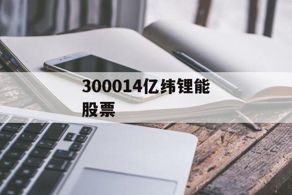 300014亿纬锂能股票