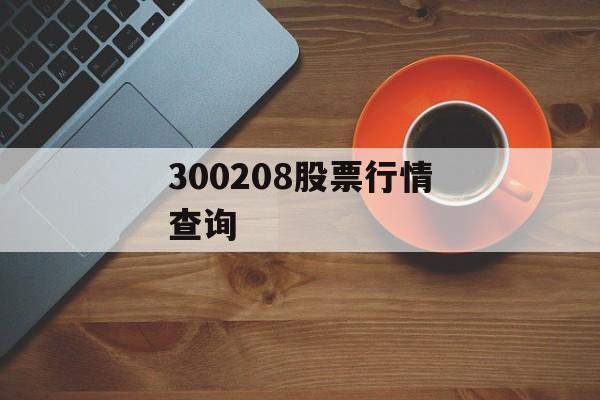 300208股票行情查询