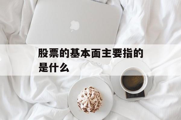 股票的基本面主要指的是什么