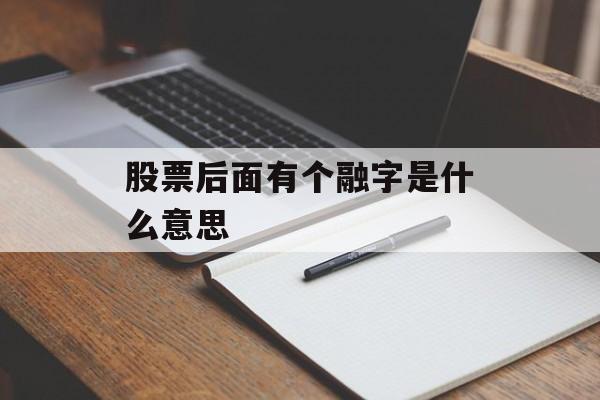 股票后面有个融字是什么意思