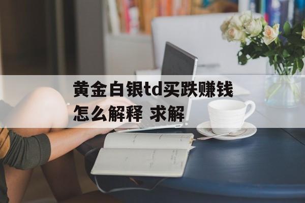 黄金白银td买跌赚钱怎么解释 求解