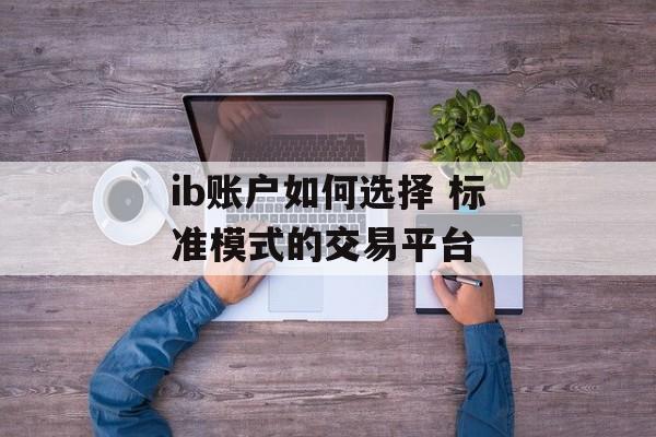 ib账户如何选择 标准模式的交易平台