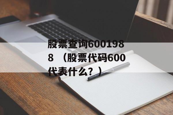 股票查询6001988 （股票代码600代表什么？）