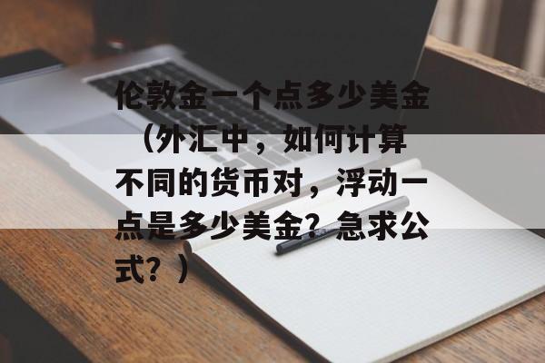 伦敦金一个点多少美金 （外汇中，如何计算不同的货币对，浮动一点是多少美金？急求公式？）