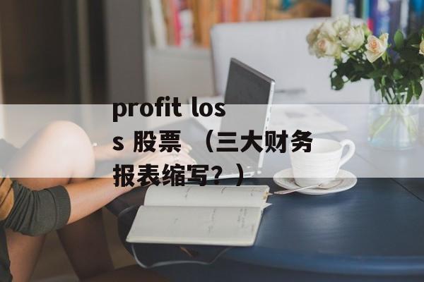 profit loss 股票 （三大财务报表缩写？）