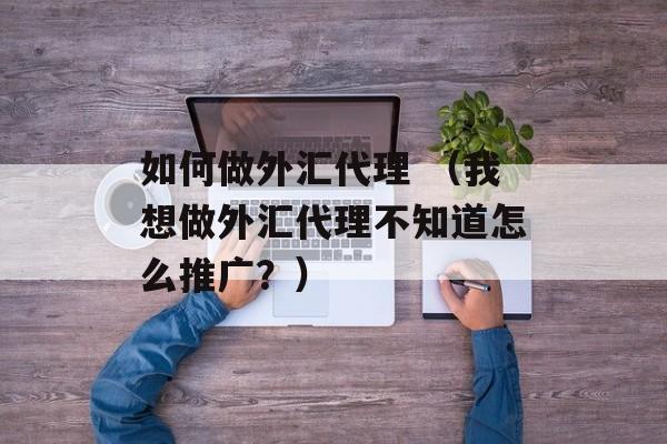 如何做外汇代理 （我想做外汇代理不知道怎么推广？）