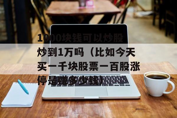 1000块钱可以炒股炒到1万吗（比如今天买一千块股票一百股涨停是赚多少钱）