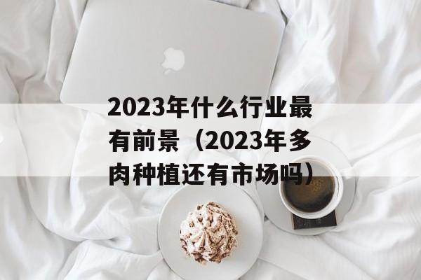 2023年什么行业最有前景（2023年多肉种植还有市场吗）