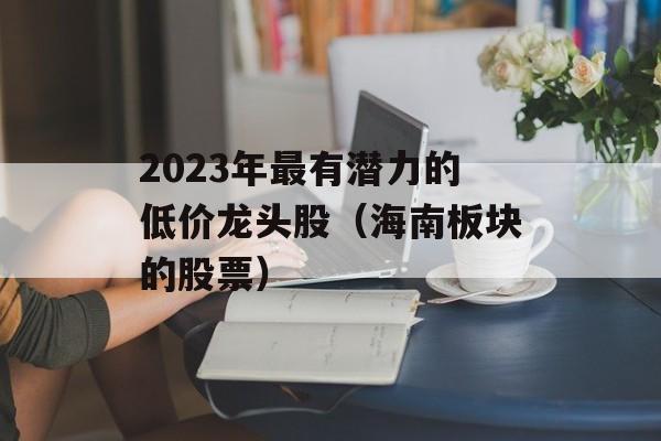 2023年最有潜力的低价龙头股（海南板块的股票）