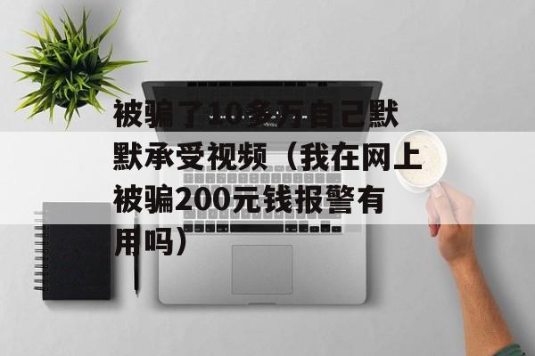 被骗了10多万自己默默承受视频（我在网上被骗200元钱报警有用吗）