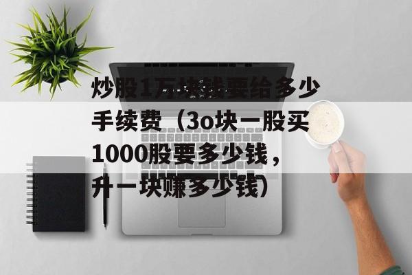 炒股1万块钱要给多少手续费（3o块一股买1000股要多少钱，升一块赚多少钱）