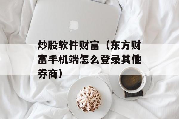 炒股软件财富（东方财富手机端怎么登录其他券商）