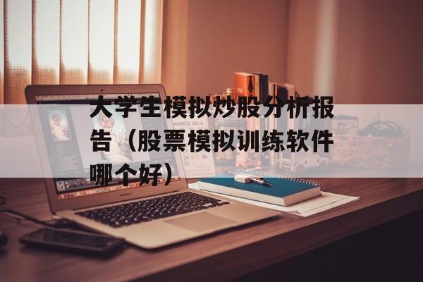 大学生模拟炒股分析报告（股票模拟训练软件哪个好）