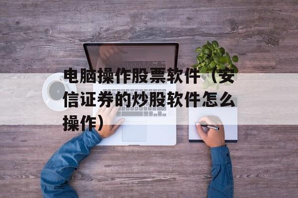 电脑操作股票软件（安信证券的炒股软件怎么操作）