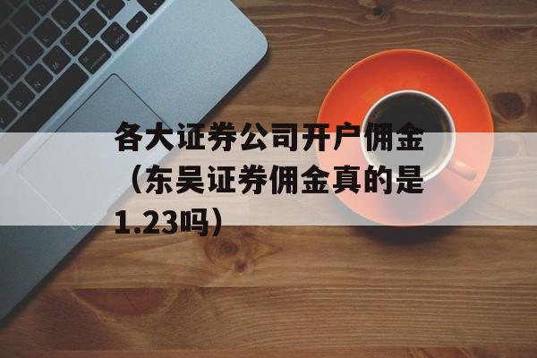 各大证券公司开户佣金（东吴证券佣金真的是1.23吗）