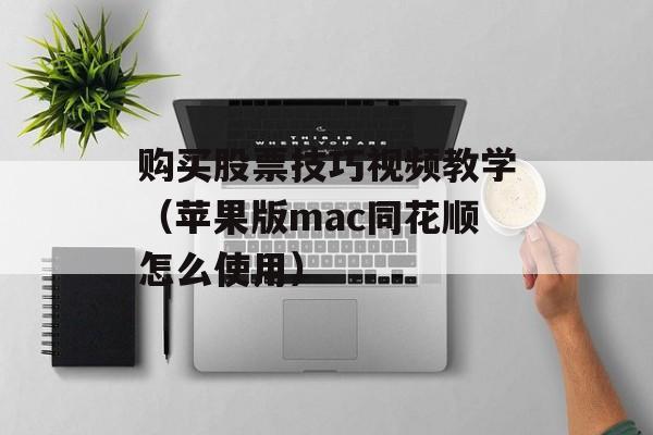 购买股票技巧视频教学（苹果版mac同花顺怎么使用）