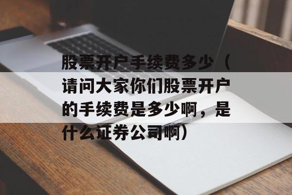 股票开户手续费多少（请问大家你们股票开户的手续费是多少啊，是什么证券公司啊）