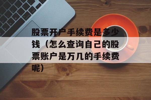 股票开户手续费是多少钱（怎么查询自己的股票账户是万几的手续费呢）