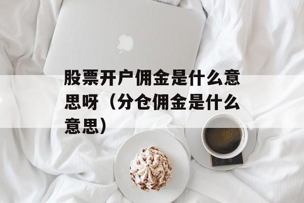 股票开户佣金是什么意思呀（分仓佣金是什么意思）