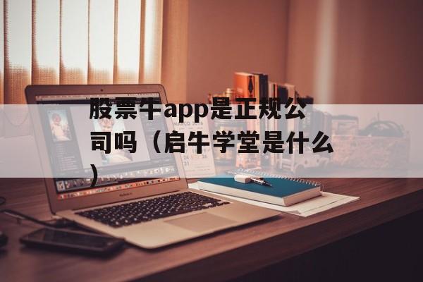 股票牛app是正规公司吗（启牛学堂是什么）