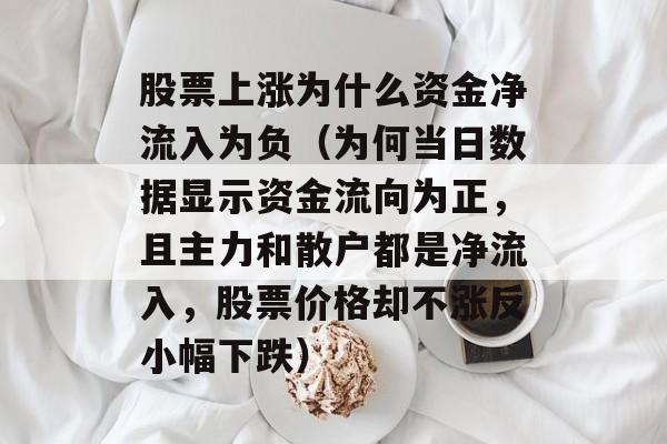 股票上涨为什么资金净流入为负（为何当日数据显示资金流向为正，且主力和散户都是净流入，股票价格却不涨反小幅下跌）