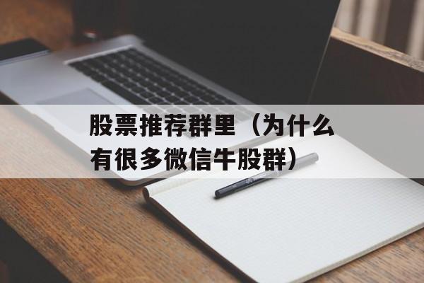 股票推荐群里（为什么有很多微信牛股群）