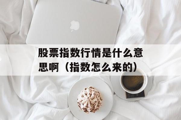 股票指数行情是什么意思啊（指数怎么来的）