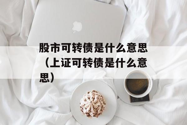 股市可转债是什么意思（上证可转债是什么意思）