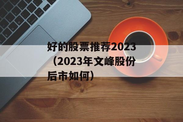 好的股票推荐2023（2023年文峰股份后市如何）