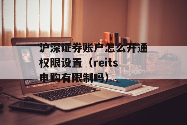 沪深证券账户怎么开通权限设置（reits申购有限制吗）