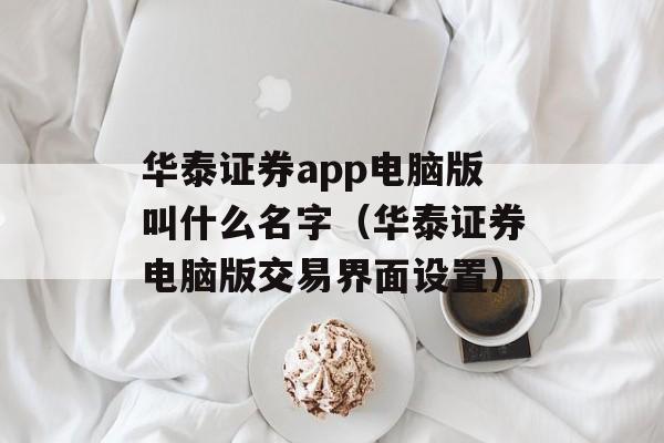 华泰证券app电脑版叫什么名字（华泰证券电脑版交易界面设置）