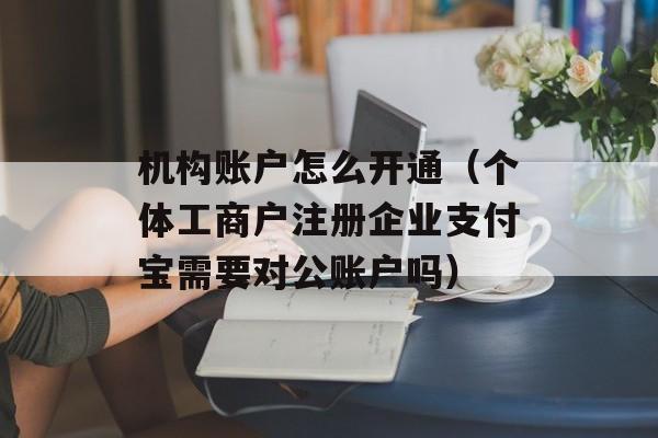 机构账户怎么开通（个体工商户注册企业支付宝需要对公账户吗）