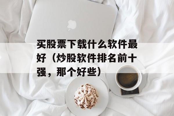 买股票下载什么软件最好（炒股软件排名前十强，那个好些）