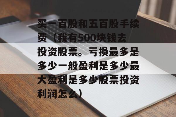 买一百股和五百股手续费（我有500块钱去投资股票。亏损最多是多少一般盈利是多少最大盈利是多少股票投资利润怎么）