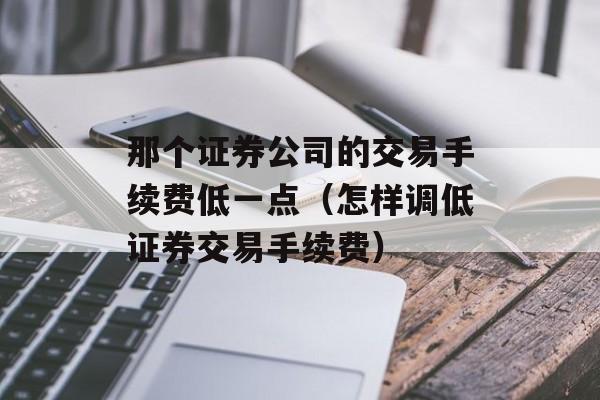 那个证券公司的交易手续费低一点（怎样调低证券交易手续费）