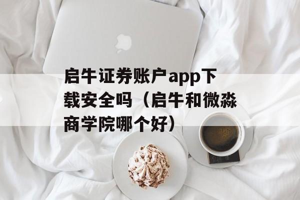 启牛证券账户app下载安全吗（启牛和微淼商学院哪个好）