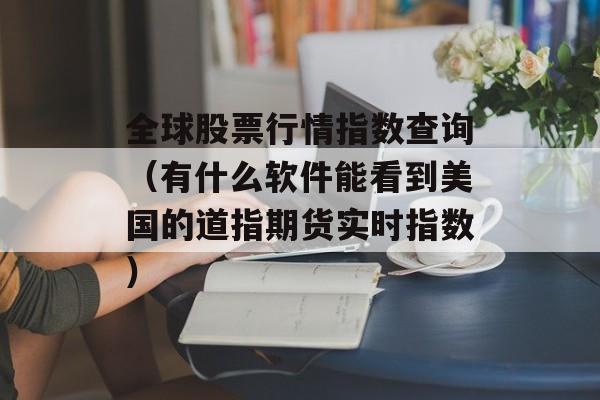 全球股票行情指数查询（有什么软件能看到美国的道指期货实时指数）