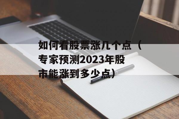 如何看股票涨几个点（专家预测2023年股市能涨到多少点）