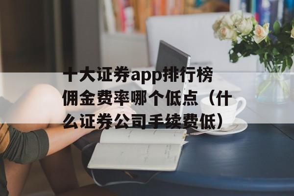 十大证券app排行榜佣金费率哪个低点（什么证券公司手续费低）