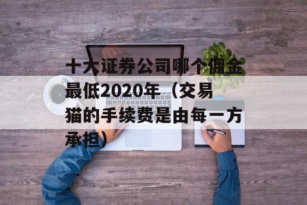 十大证券公司哪个佣金最低2020年（交易猫的手续费是由每一方承担）