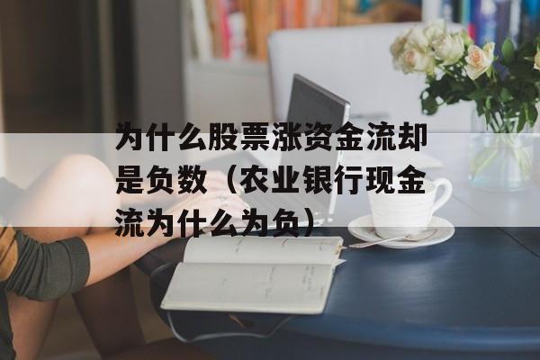 为什么股票涨资金流却是负数（农业银行现金流为什么为负）