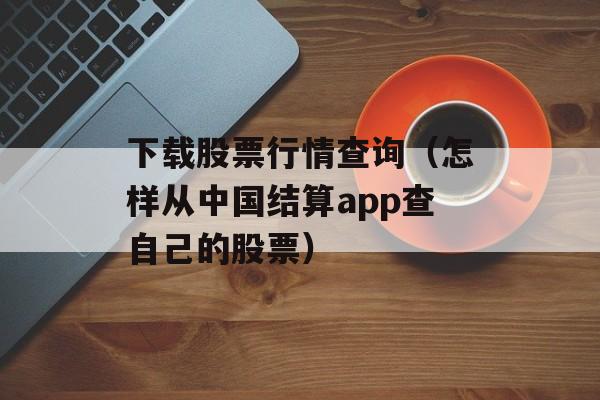 下载股票行情查询（怎样从中国结算app查自己的股票）