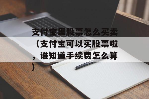 支付宝里股票怎么买卖（支付宝可以买股票啦，谁知道手续费怎么算）