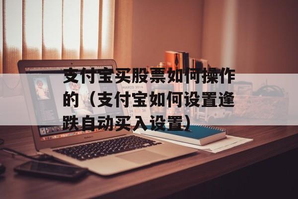 支付宝买股票如何操作的（支付宝如何设置逢跌自动买入设置）