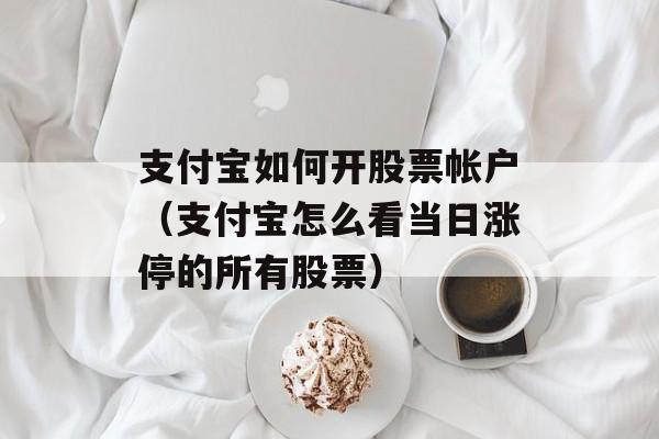 支付宝如何开股票帐户（支付宝怎么看当日涨停的所有股票）