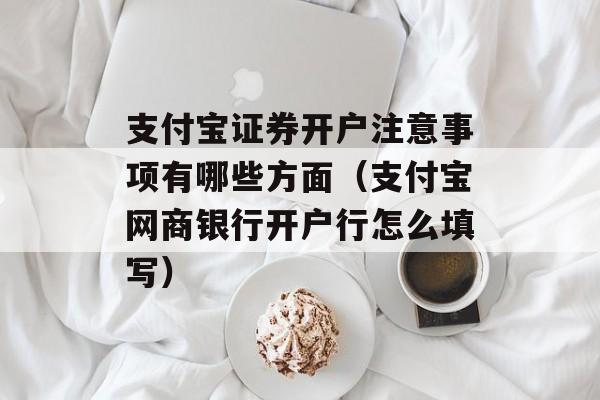 支付宝证券开户注意事项有哪些方面（支付宝网商银行开户行怎么填写）