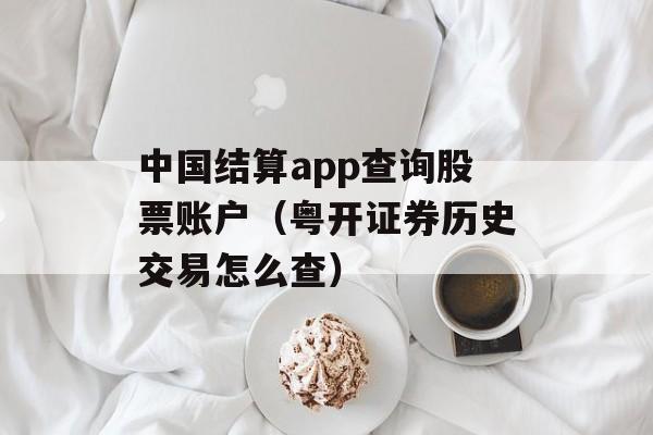 中国结算app查询股票账户（粤开证券历史交易怎么查）