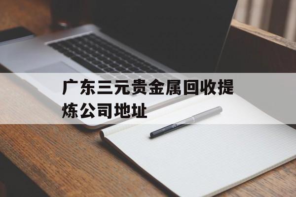 广东三元贵金属回收提炼公司地址