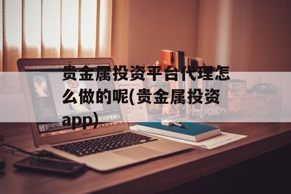 贵金属投资平台代理怎么做的呢(贵金属投资app)