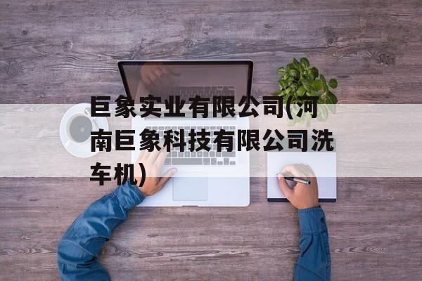 巨象实业有限公司(河南巨象科技有限公司洗车机)